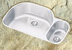 Elkay ELUH322110R Harmony Lustertone Stainless Steel