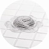Stop-A-Clog Drain Protector (Clear) (5 Diameter)