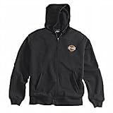 Harley Davidson Mens Hooded Sweatshirt, Black, 99008-05VM