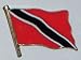 Trinidad and Tobago Country Flag Enamel Pin Badge