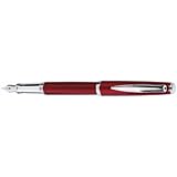 Waterford Marquis Claria Red Lacquer Medium Point Fountain Pen - WM-750RED