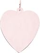 14K Rose Gold Heart Charm
