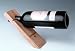 Gravity Defying Wine Bottle Stand - Wood, Single Bottle Holder
