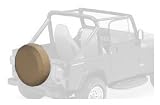  : Bestop 6102804 Spare Tire Accessories - Tire Cover; Small; 28 in. x 8 in.; Tan