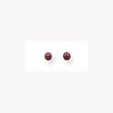 Titanium 3mm Pink Anodized Ball Earrings (Requires Inverness Piercing Gun)