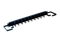 19" W "Micro-Clip" Style Horizontal Cable Managers With End D-Rings: Yes