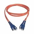 Fiber Optic Cable, SC to SC, Multimode Duplex (62.5/125) - 1 Meter
