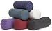 YogaAccessories (TM) Round Cotton Yoga Bolster