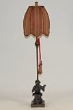 Monkey with Banjo Console Table Lamp