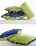 KEELY BLUE/GREEN KING SHAM