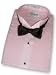 Tuxedo Shirt - Wing Collar 1/4 inch Pleat, Pink