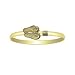 Hook - Flip Flop 7.5inch Bracelet in 14k Yellow Gold (5 mm)