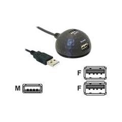 DELOCK Adapter USB 2.0 Dockingstation /Kbl.1,8m