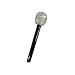 Mikrofon Glitter Glitzermikrofon Kost�m Spielmikrofon