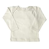 Under the Nile Organic Long Sleeve Lap Shoulder Tee, Blush, 12-18 Months