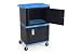 Blue Industrial Audio Visual Storage Cabinet 250 Lb. Capacity