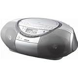 Sony CFD-S350 CD/Cassette Portable Boombox (Silver)