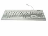 Grey Germstopper Medical Grade Washable Antimicrobial Keyboard with Spillseal Te