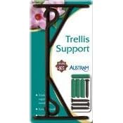 AUSTRAM 2 Piece 6 Black Metal Trellis Support by Arbors and Trellises