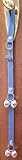 Poochie Training Bells Colonial Blue Designer Doggie Doorbell 95% Success Rate !!