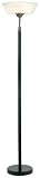 Adesso Fleet Floor Lamp, Black/Black Nickel