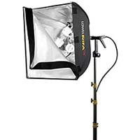 Lowel Rifa LC-66eX eXchange-Lite, 120-230VAC, 25" x 25" Collapsible Soft Light System