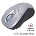 Microsoft M03-00090 Wireless Optical Mouse 5000 High Definition with Tilt Wheel Platinum Mac/Win PS2/USB English