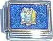 Clearly Charming New York State Flag Italian Charm Bracelet Link