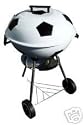 FOOTBALL DESIGN 18' STAND ALONE WHEELED BBQ