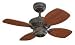  : Monte Carlo 4CO28RB Colony II Fan - Roman Bronze Contemporary Ceiling Fan 28