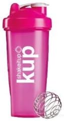 Amazing Grass Superfood Individual Serving with Shakeitup KUP Pink/Pink Loop Top 600 Ml 28 Ounce Protein Shaker Blender Bottle Bundle