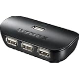 Dynex 4-Port USB 2.0 Hub DX-HB4PT