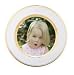 Custom Photo Plate - Porcelain Plate 8 1/4" White w/ Gold Trim Created From Your Favorite Photo