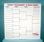 Tennis Tournament Draw Sheet