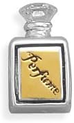 Two Tone Perfume Bottle Bead