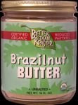 Organic Raw Brazil Nut Butter, 8oz - Nuts Soaked and Germinated by Better Than Roasted