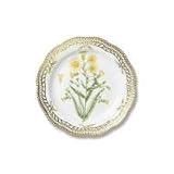 Royal Copenhagen Flora Danica Round Plate With Perforated Border