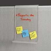 Childrens Toyshop  Toys : Safco 4170CL Safco Clear Acrylic Dry-Erase Board, 11w x 17-1/2h, Clear