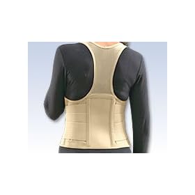 Cincher Female Back Support Tan - Large