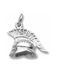 Roman Helmet Charm
