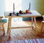 Kitchen & Housewares : Old Adirondack Whitehall Dining Table
