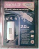 Sandisk 2gb Cruzer Micro U3 in retail packaging with ready boost White colour