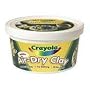 Crayola 57-5001 Air-Dry Clay, 25 lbs., White