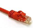 Cables To Go - 31345 - 5ft CAT6 550Mhz Snagless Patch Cable Red