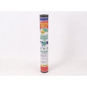 Bluehawk Standard Roofing Felt Green 5M (10Kg)