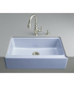 Kohler Dickinsont Undercounter Apron-Front Kitchen Sink K-6546-4U-6