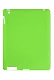 Fosmon Premium Quality Soft Silicone Skin Case for The New iPad 3 & iPad 2 - Green