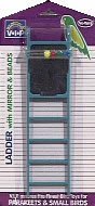 Vo-Toys Ladder with Mirror and Beads Bird Toy