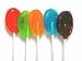 Xylitol Assorted Fruit Sugarfree Lollipops, ind. Wrapped Kosher ONE pound Bag (about 50 suckers)