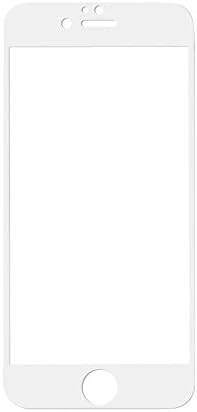 3D Round Edge iPhone 6plus/6s plus Screen Protector, Drop Proof + Dust Proof + 0.3mm Ultra Thin + 9H Hardness,HD Clear Ballistic Glass Tempered Glass (iPhone 6 Plus white )